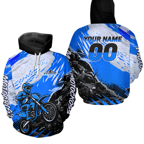 Custom Motocross Hoodie Dirt Bike Racing Hoodie Custom Riding Shirt