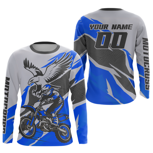 Blue Eagle Custom Motocross Jersey Dirt Bike Shirts Motorcycle Shirt