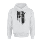 Duck Hunting American Flag Clothes, Shirt for Hunting - Standard Hoodie