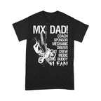 MX Dad T-shirt Biker Motocross Dad Racing Father's Day Gift for Dad Rider