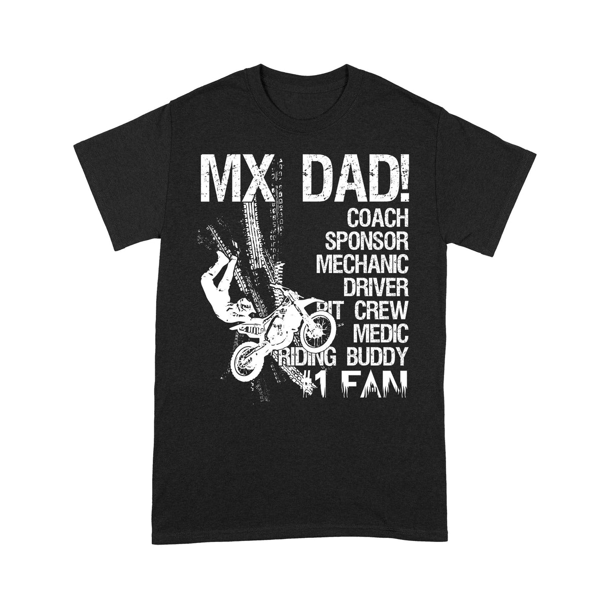 MX Dad T-shirt Biker Motocross Dad Racing Father's Day Gift for Dad Rider