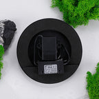 Round floating solar fountain pump with LED lights