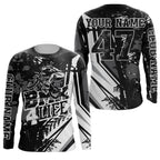 BMX 4 Life Black BMX jersey + BMX bike shirt adult bicycle motocross cycling gear