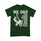 MX Dad T-shirt Biker Motocross Dad Racing Father's Day Gift for Dad Rider