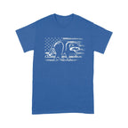 Coon hunting American flag, racoon hunter shirt - Standard T-shirt