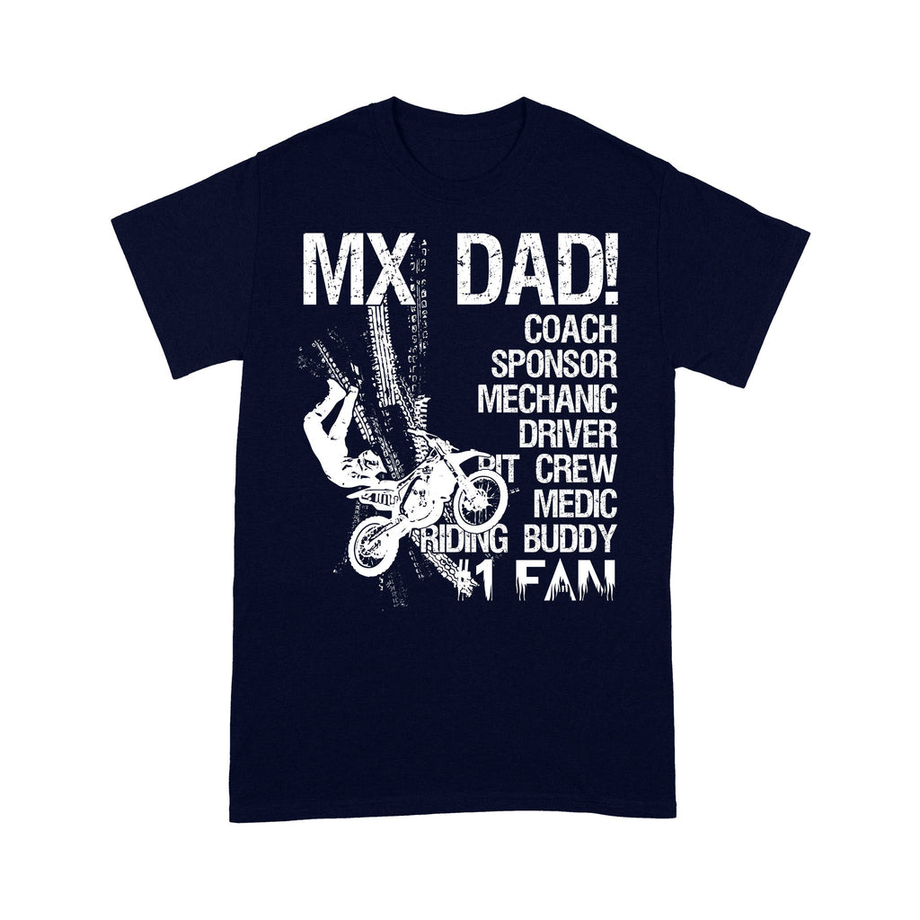 MX Dad T-shirt Biker Motocross Dad Racing Father's Day Gift for Dad Rider