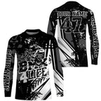BMX 4 Life Black BMX jersey + BMX bike shirt adult bicycle motocross cycling gear
