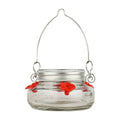 Mason Jar Hummingbird Feeder, 6 oz Glass