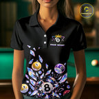 Custom Holographic Glass Break 8 Ball Billiard Shirts Team Pool Jersey