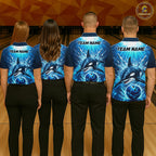 Custom Orca Bowling Team Shirt Ocean Bowling Jersey