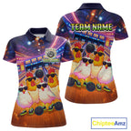 Custom Team of Four Chickens Bowling Shirts Funny Bowling Jersey