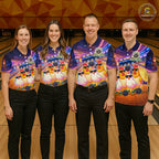 Custom Team of Four Chickens Bowling Shirts Funny Bowling Jersey