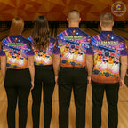 Custom Team of Four Chickens Bowling Shirts Funny Bowling Jersey