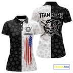 Custom American Flag Dart Team Shirt Skull Darts League Jersey