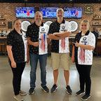 Custom American Flag Dart Team Shirt Skull Darts League Jersey