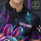 Custom Skull Bunny Bowling Shirt Gothic Bowling League Jersey