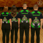 Custom Funny King Alligator Bowling Shirts Crown Bowling Jersey