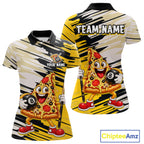 Custom Funny Pizza Billiard Shirt 8 Ball Billiard Pool Jersey