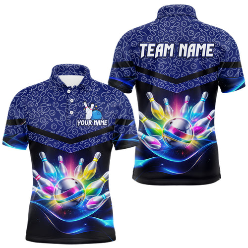 Personalized Bowling Team Shirt Polo & 1/4 Zip Bowling Jersey League