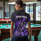 Custom Wizard Raccoon 8 Ball Billiard Shirt Pool Billiard Jersey