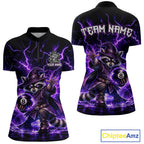 Custom Wizard Raccoon 8 Ball Billiard Shirt Pool Billiard Jersey