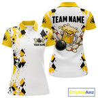 Custom Funny Beer Bowling Team Shirts Bowling League Jersey