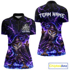 Custom Bowling Wizard Owl Bowling Shirt Lightning Thunder Bowling Jersey