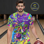 Custom Funny Alligator Bowling Shirt Graffiti Bowling Jersey