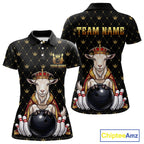 Custom Funny King Goat Bowling Shirts Crown Bowling Jersey