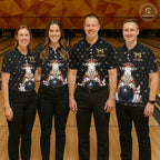 Custom Funny King Goat Bowling Shirts Crown Bowling Jersey