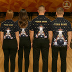 Custom Funny King Goat Bowling Shirts Crown Bowling Jersey