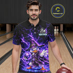 Custom Wizard Duck Bowling Shirts Funny Thunder Bowling Jersey
