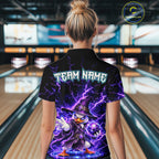 Custom Wizard Duck Bowling Shirts Funny Thunder Bowling Jersey