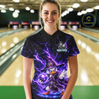 Custom Wizard Duck Bowling Shirts Funny Thunder Bowling Jersey
