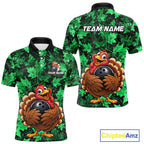 Custom Thanksgiving Bowling Shirt Funny Turkey Bowling Jersey Bowling Gift