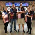Custom American Flag Eagle Darts Shirt Darts Team Jerseys Dartboard Shirt Dart League