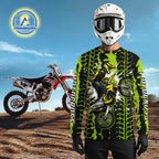 Custom Motocross Jersey Dirt Bike Shirts Motorcycle Riding Shirt