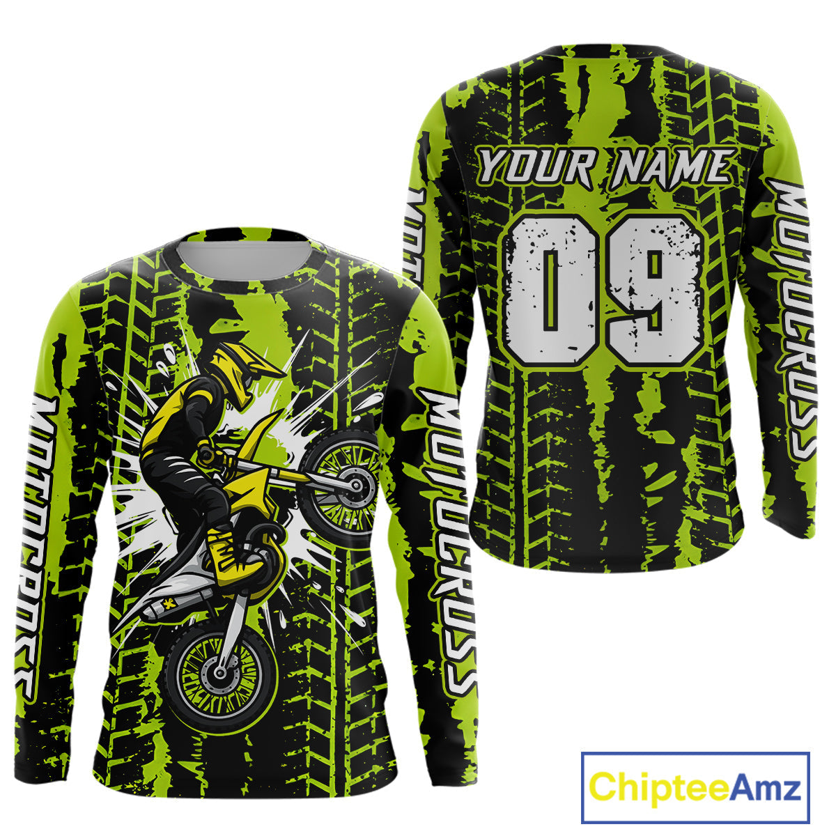 Custom Motocross Jersey Dirt Bike Shirts Motorcycle Riding Shirt