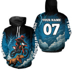 Custom Motocross Hoodie Dirt Bike Racing Hoodie Custom Riding Shirt