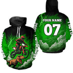 Custom Motocross Hoodie Dirt Bike Racing Hoodie Custom Riding Shirt