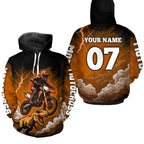 Custom Motocross Hoodie Dirt Bike Racing Hoodie Custom Riding Shirt