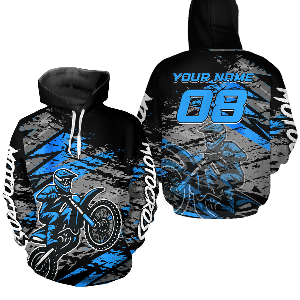 Custom Motocross Hoodie Adult Dirt Bike Hoodie Off road Racing Shirt