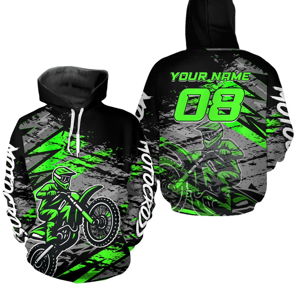 Custom Motocross Hoodie Adult Dirt Bike Hoodie Off road Racing Shirt