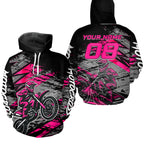 Custom Motocross Hoodie Adult Dirt Bike Hoodie Off road Racing Shirt