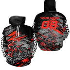 Custom Motocross Hoodie Adult Dirt Bike Hoodie Off road Racing Shirt