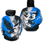 Eagle Motocross Hoodie Dirt Bike Racing Hoodie Adult Hooded Shirt