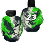 Eagle Motocross Hoodie Dirt Bike Racing Hoodie Adult Hooded Shirt