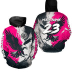 Eagle Motocross Hoodie Dirt Bike Racing Hoodie Adult Hooded Shirt