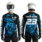 Blue Lion Custom Motocross Racing Jersey Dirt Bike Shirts Riding Shirt