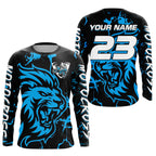 Blue Lion Custom Motocross Racing Jersey Dirt Bike Shirts Riding Shirt